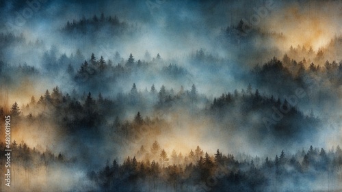Misty Forest Hues