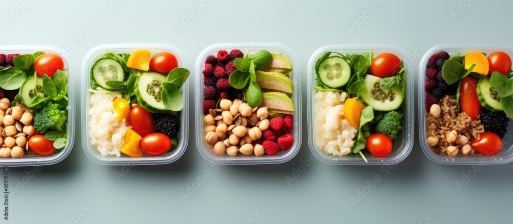 Nutritious meals in delivered lunch boxes Copy space image Place for adding text or design Nutritious meals in delivered lunch boxes Copy space image Place for adding text or design