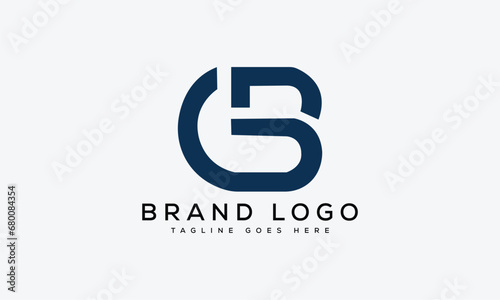 Free Download letter BG logo design vector template design for brand. - GFXLoad