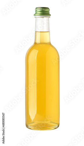 bottle with soft drink