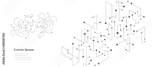 幾何学 抽象 六角形 科学 背景 透過