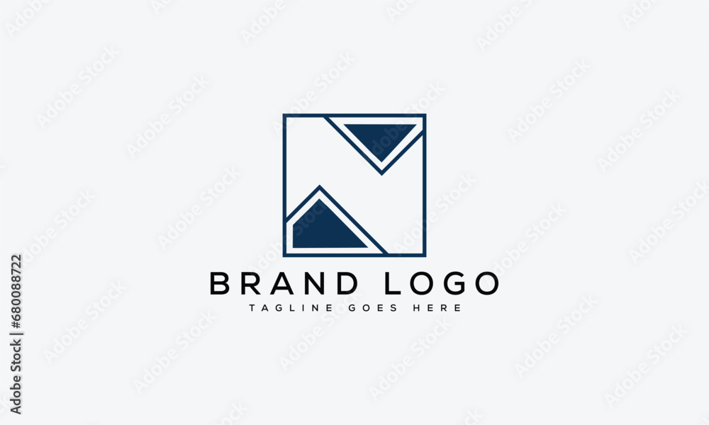 letter N logo design vector template design for brand. letter N logo design vector template design for brand.