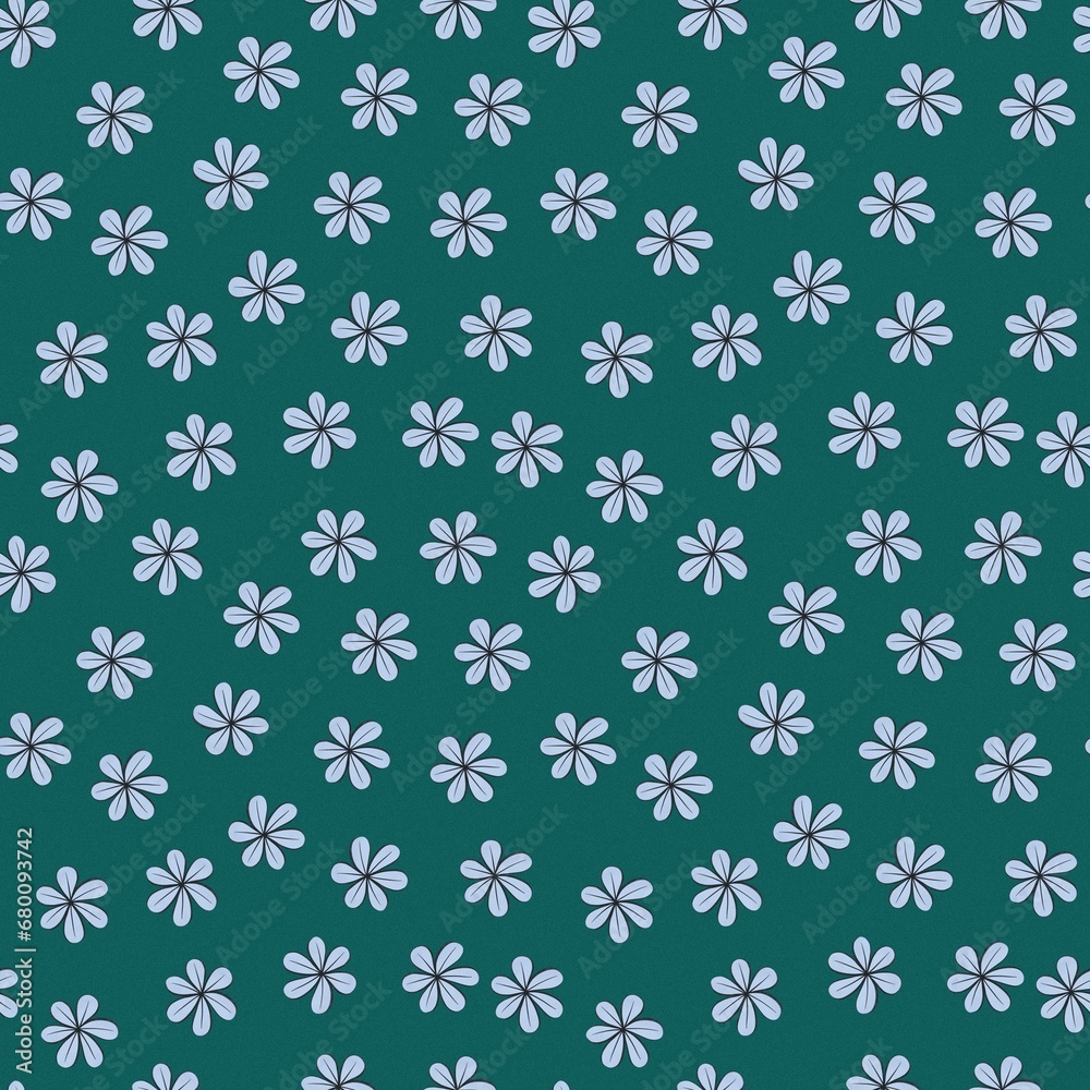 seamless pattern with cartoon flowers. hand drawing. design for fabric, print, textile, wrapper seamless pattern with cartoon flowers. hand drawing. design for fabric, print, textile, wrapper