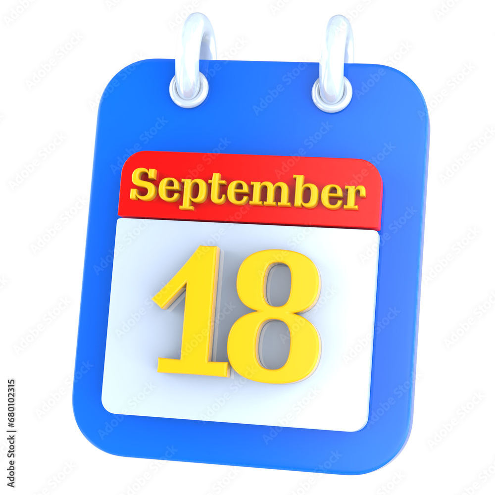 icon calendar 3D Rendering icon calendar 3D Rendering