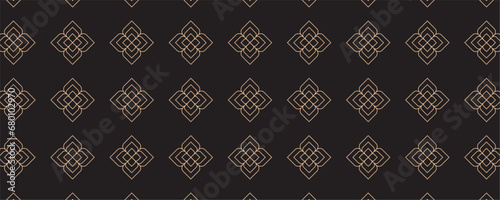 Abstract Line Pattern Luxury Gold And White Background