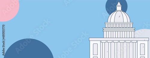 House building vector concept operation hand drawn illustration
