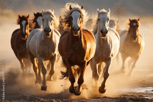 horses  running © nataliya_ua