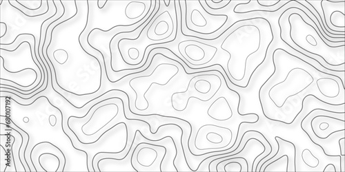 Contour map background Abstract topographic map background Imitation of a geographical Stylized topographic contour map. Geographic line mountain relief. Abstract lines or wavy backdrop background