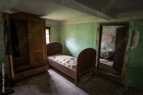 creepy bedroom