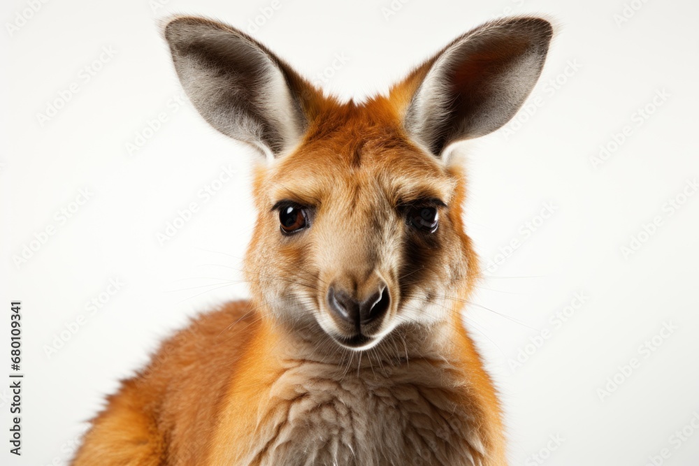 kangaroo isolated on white background kangaroo isolated on white background