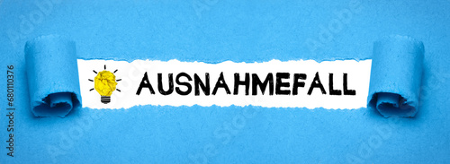Ausnahmefall photo