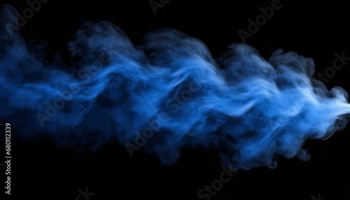青い煙の背景素材