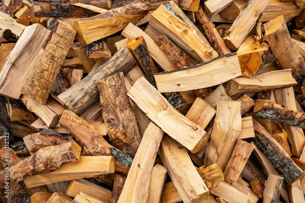 Stack of firewoods, logs abstract background Stack of firewoods, logs abstract background