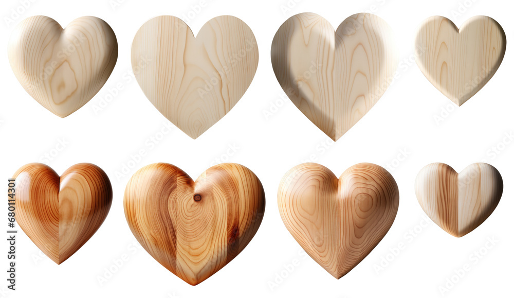 Set of Nature hearts shape blank wooden sign board wood #06 cutout on transparent background. Valentine's day-wedding. Mock up for product presentation. banner, poster, card Set of Nature hearts shape blank wooden sign board wood #06 cutout on transparent background. Valentine's day-wedding. Mock up for product presentation. banner, poster, card