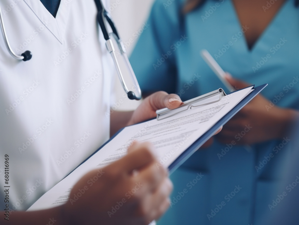 Doctors work in teams in hospitals