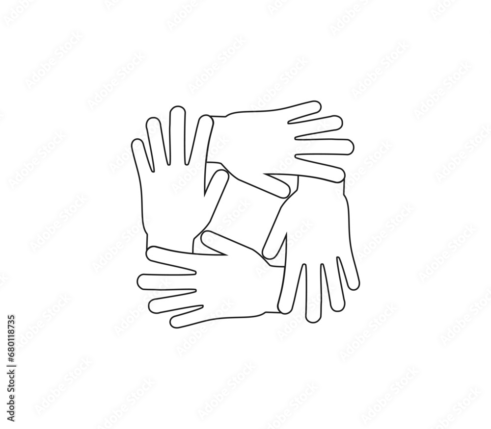 Partnership, shake hands, together icon. Vector illustration. Partnership, shake hands, together icon. Vector illustration.