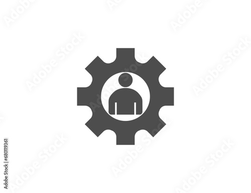 Skills, problem solving icon. Vector illustration.