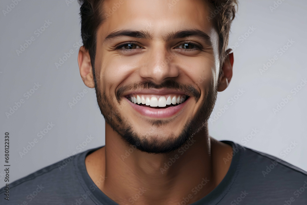 Fototapeta premium portrait of a smiling man