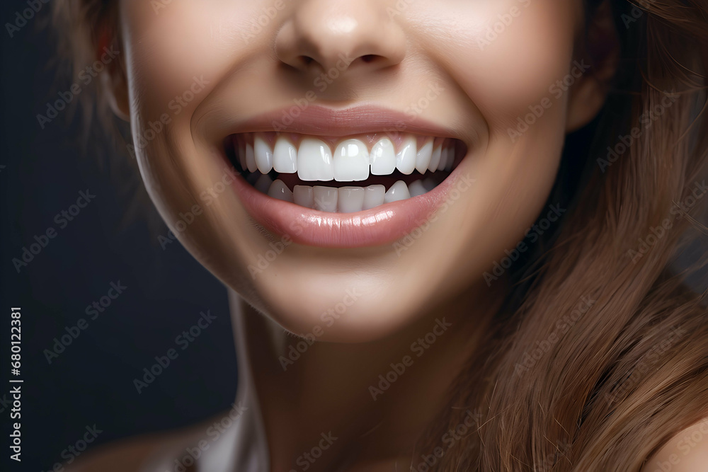 portrait of a smiling woman portrait of a smiling woman