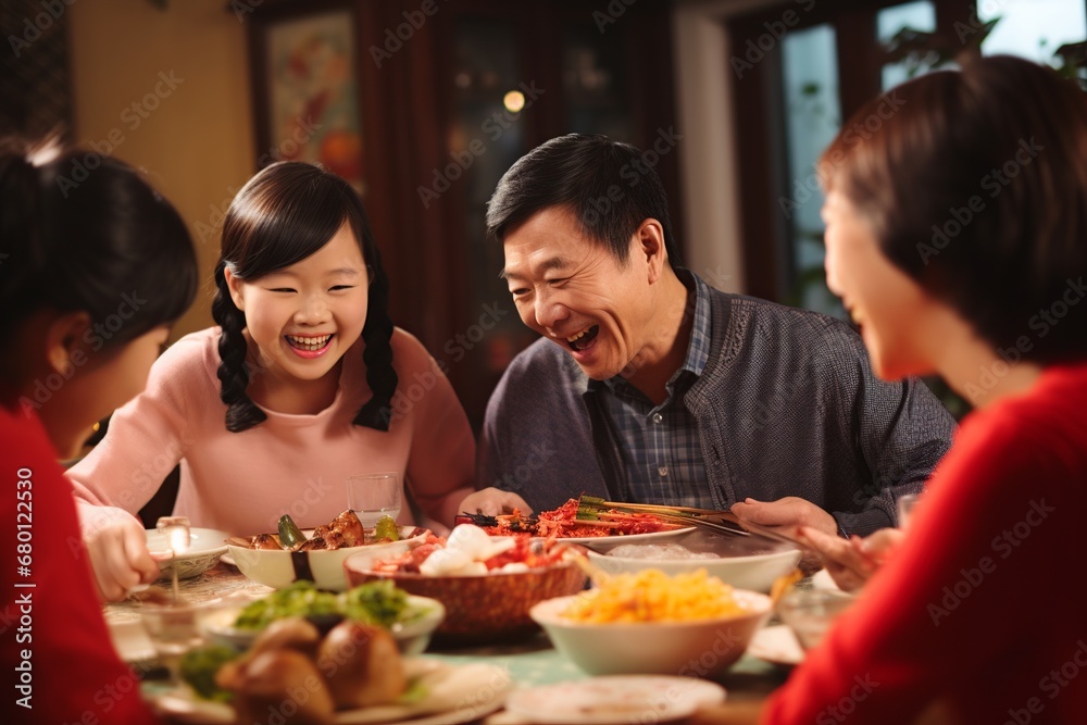 Chinese New Year Family Reunion Dinner Chinese New Year Family Reunion Dinner