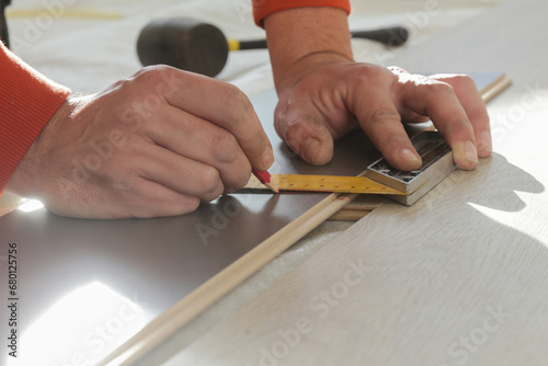 Step by step of laminate flooring installation