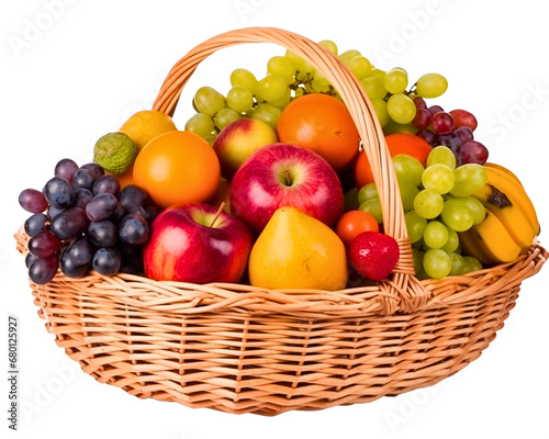 Fototapeta Naklejka Na Ścianę i Meble -  Basket of Fruits and Vegetables