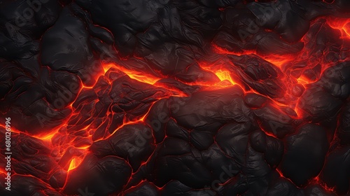 molten lava flow texture with fiery melting effect,dynamic background
