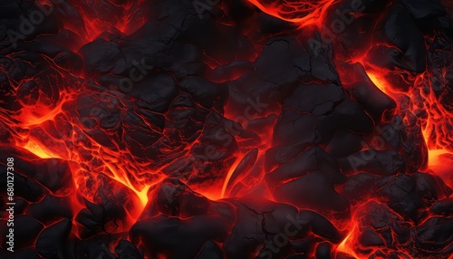 volcanic heat: abstract lava melt texture,background