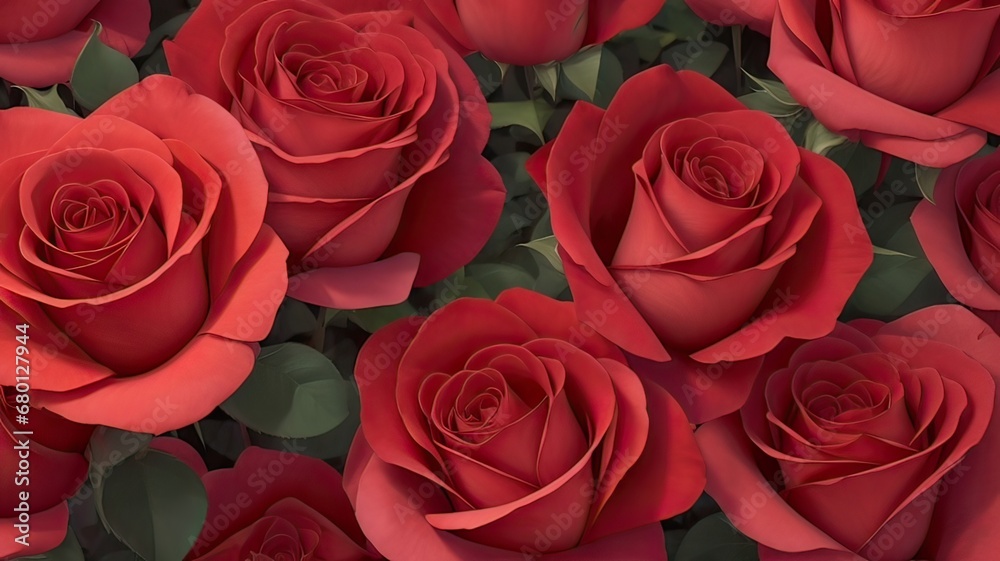 Beautiful background of roses wide-angle image. Beautiful background of roses wide-angle image.