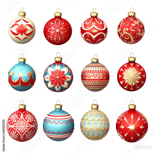 Paquet d’ornements de Noël