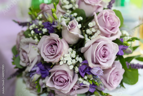 Bouquet of purple roses © Debbi Truax