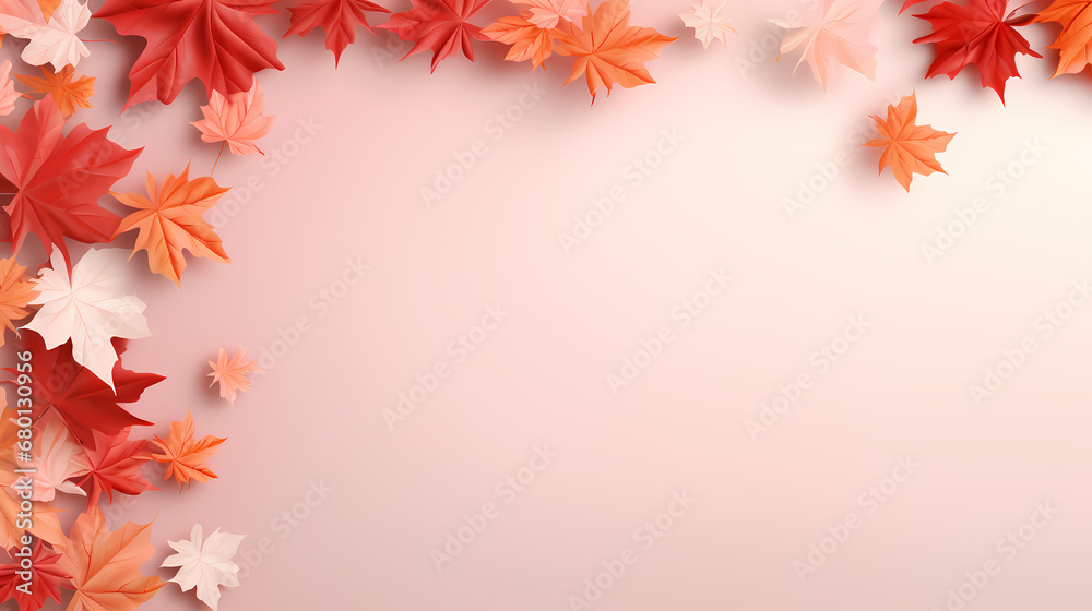 Scattered maple leaf poster web page PPT background, digital technology business background Scattered maple leaf poster web page PPT background, digital technology business background