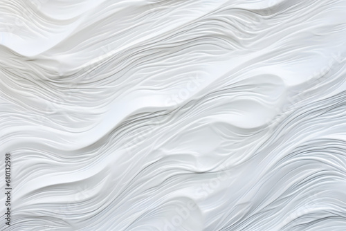 Milky white water wave texture