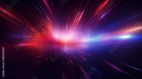 Energetic and futuristic abstract background that depicts particle technologies, combine and change
