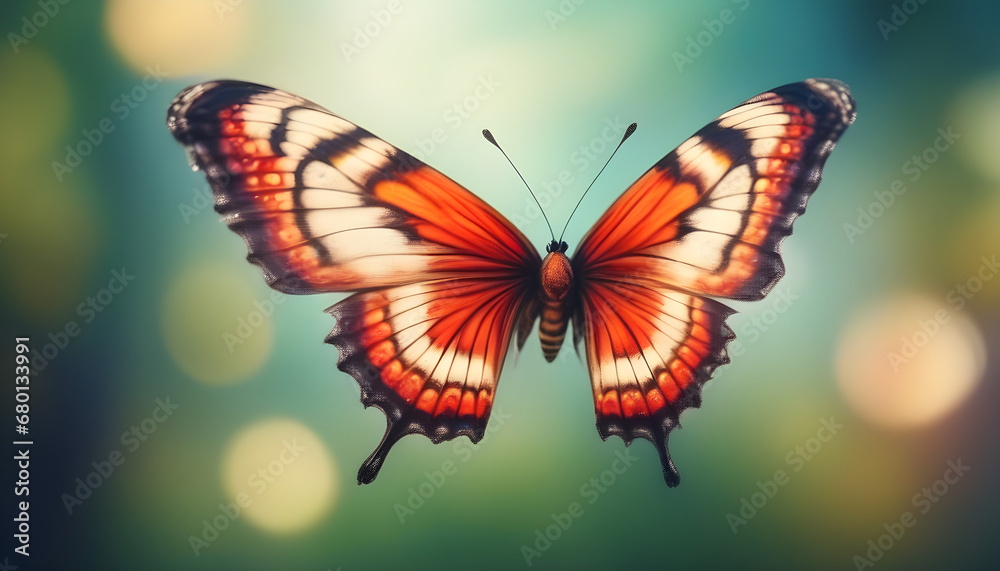 Butterfly colorful background ai generative Butterfly colorful background ai generative