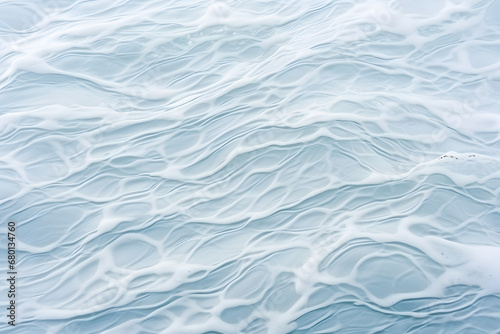 Abstract wallpaper with light blue waves