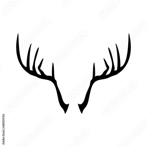 deer antlers icon