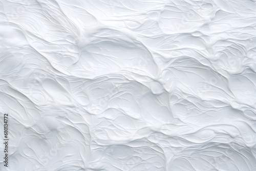 Milky white water wave texture