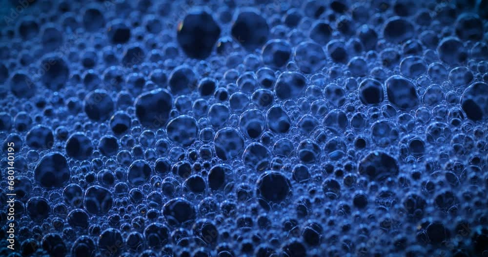 Macro close up bubble abstract texture