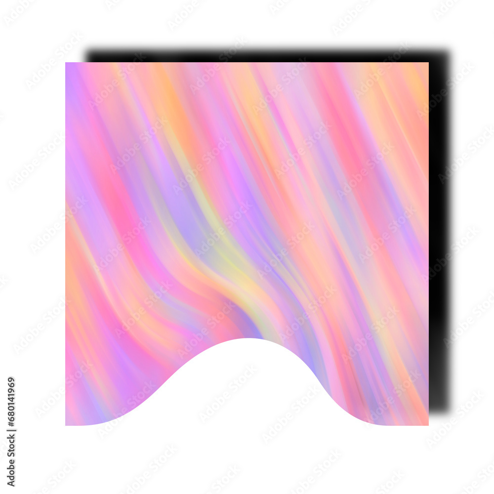 abstract colorful shape