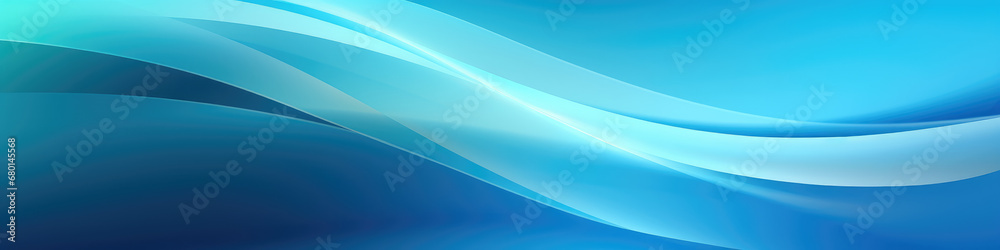 Fototapeta premium blue gradient wave curve background material