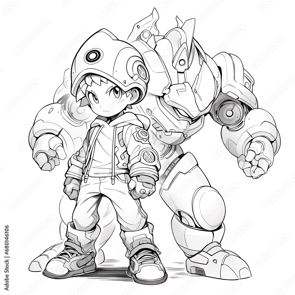 Fototapeta premium kid's coloring book