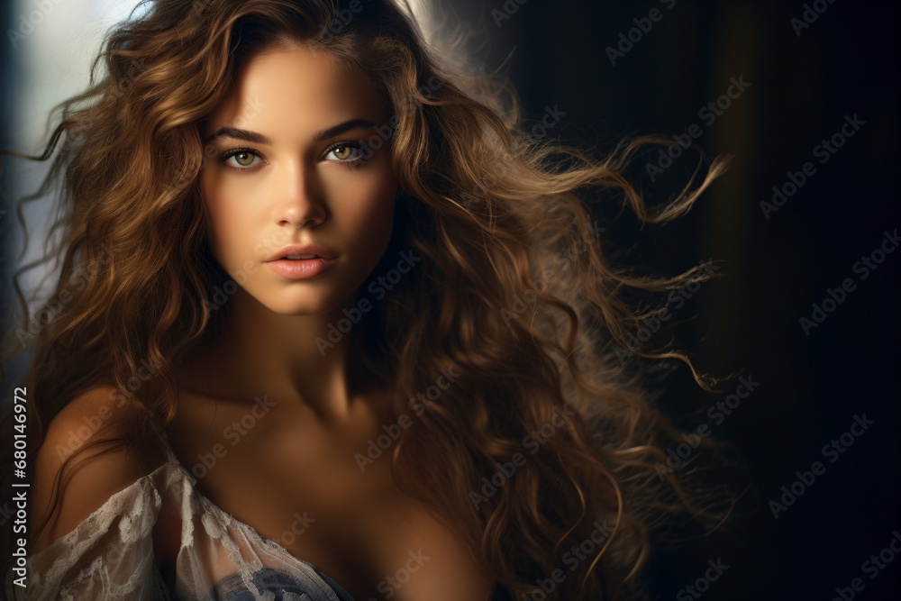 An innocent girl portrait An innocent girl portrait