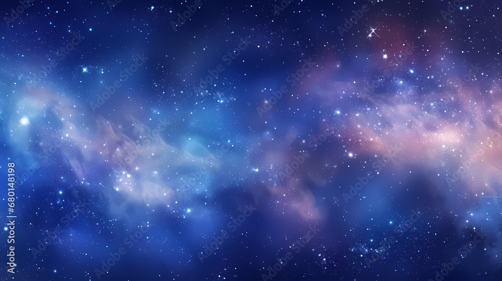 colorful nebula space galaxy background. abstract star night cosmos wallpaper. mysterious universe. magic heaven, fantasy, science astronomy concept.  - generative ai - obrazy, fototapety, plakaty 