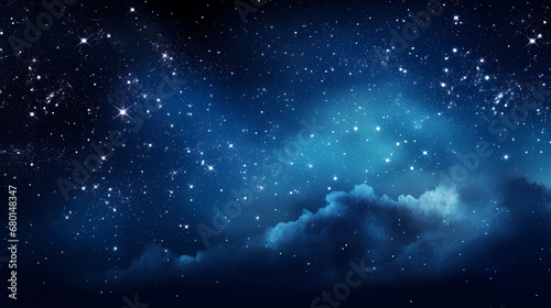 colorful nebula space galaxy background. abstract star night cosmos wallpaper. mysterious universe. magic heaven  fantasy  science astronomy concept.  - generative ai