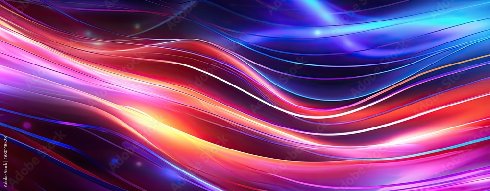 Abstract waves background