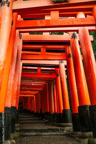 Fushimi-Inari-Taisha-Schrein in Kyoto am Tag photo
