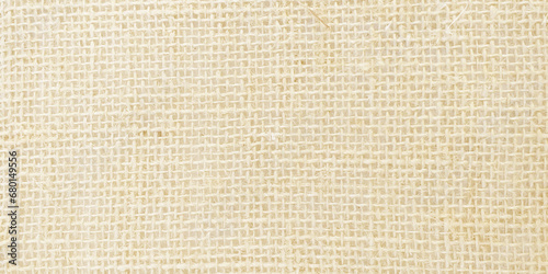 Brown linen fabric texture background, seamless pattern of natural textile.