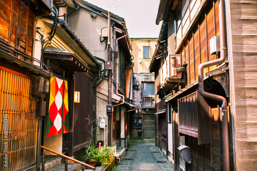 traditionelles Teeviertel im japanischen Kanazawa
