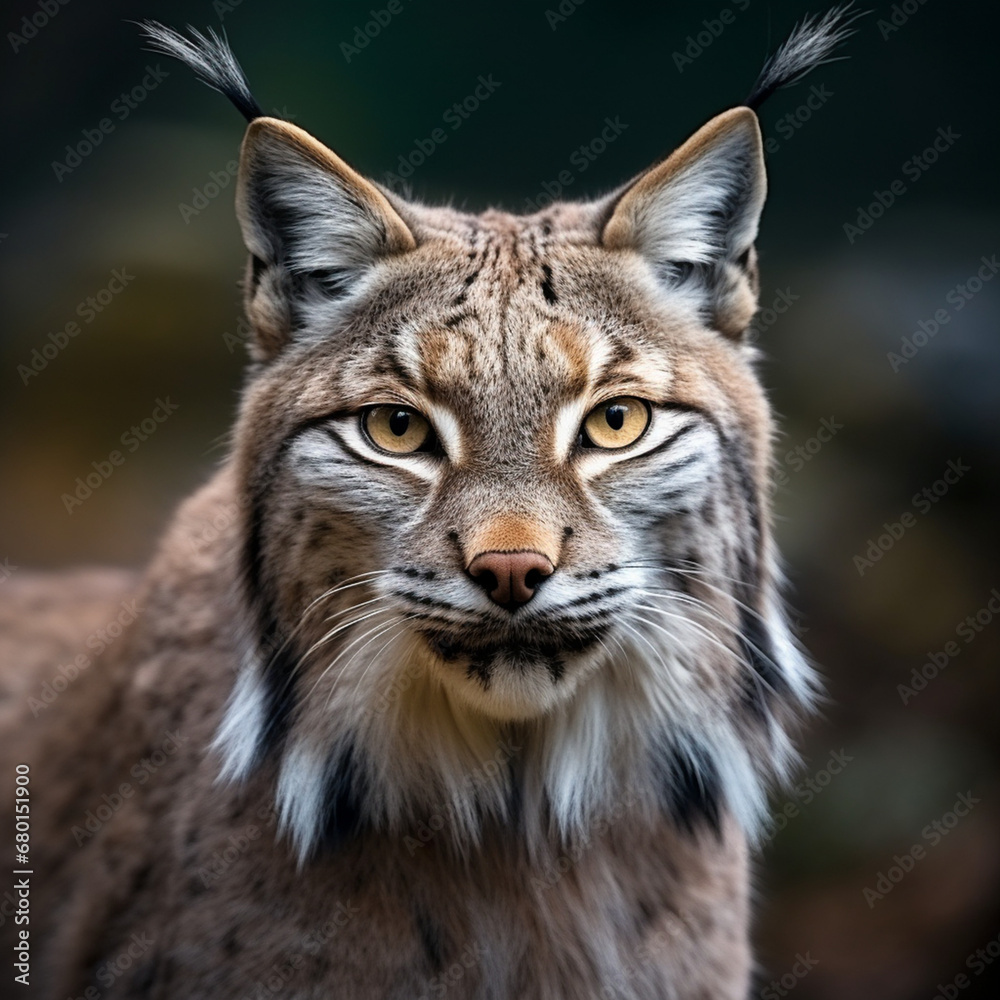 Balkan lynx, professional shot, wallpapers, 8k, film photography created with Generative Ai Balkan lynx, professional shot, wallpapers, 8k, film photography created with Generative Ai